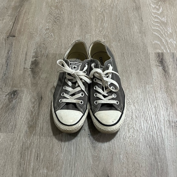 Gray Converse Sneakers - Picture 2 of 4